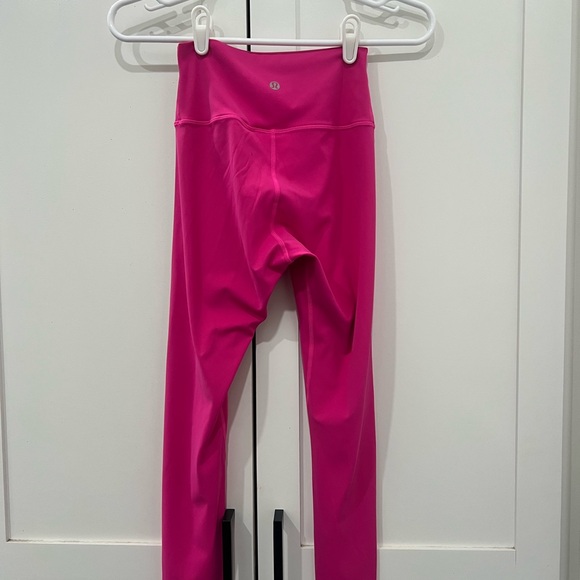 Lululemon athletica Inspired pink high-rise style leggings size small - Picture 2 of 8